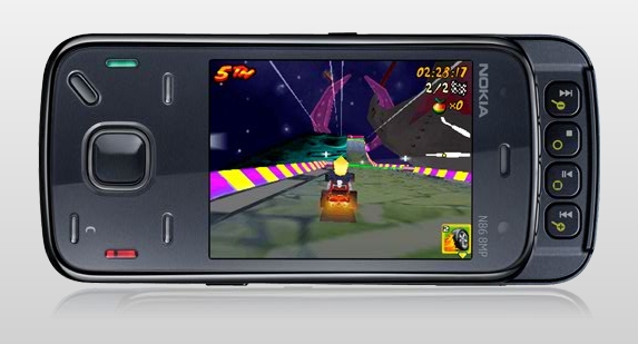 Nokia N86 running N-Gage game